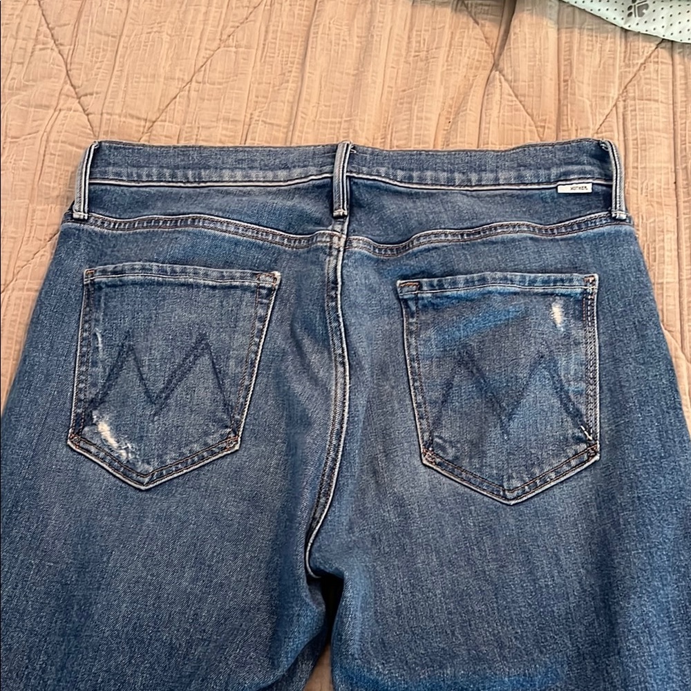 MOTHER Blue Vintage Wash Women’s Jeans - Picture 5 of 7